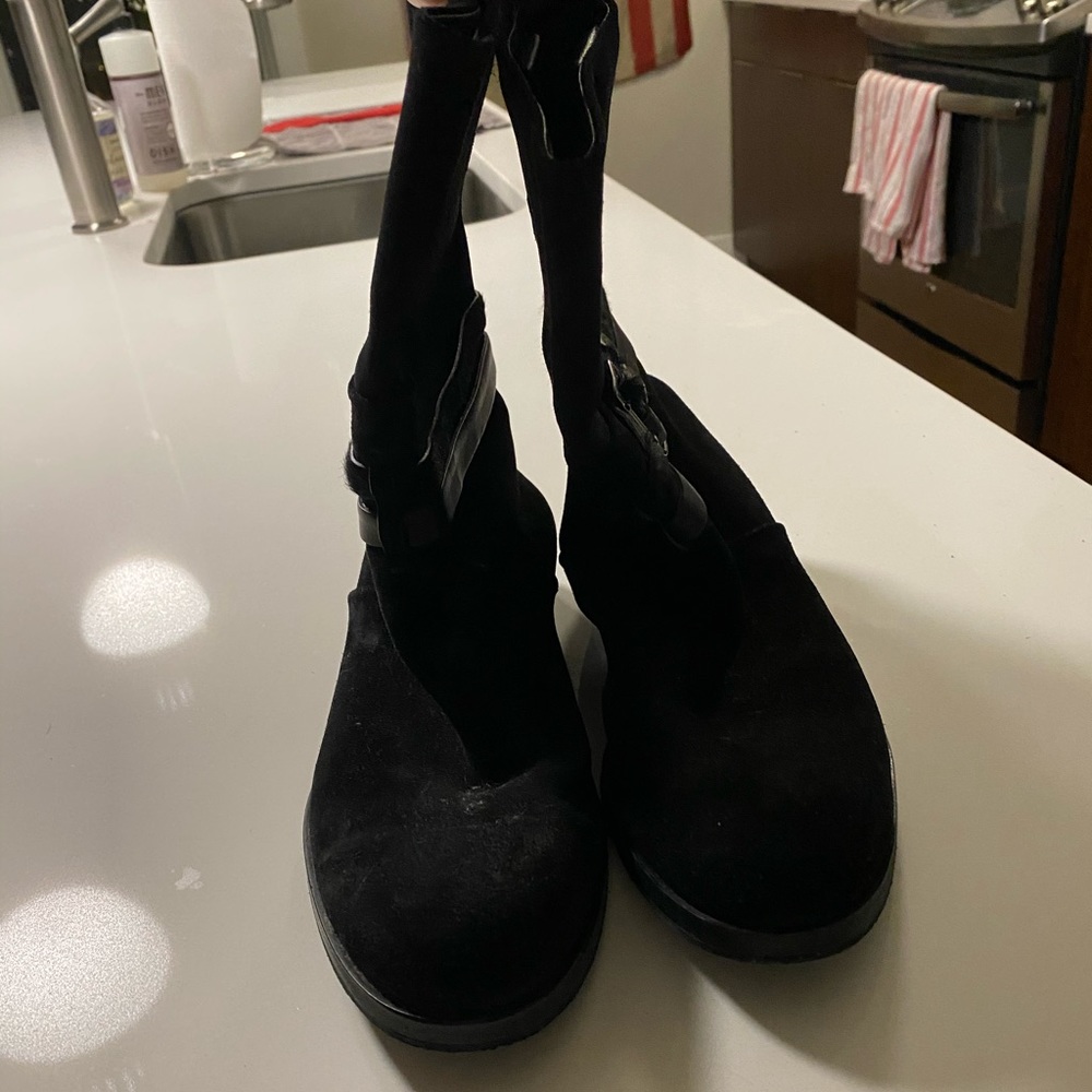 Christian Dior black boots